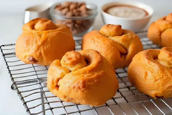 Pãezinhos Doces de Batata-Doce com Canela