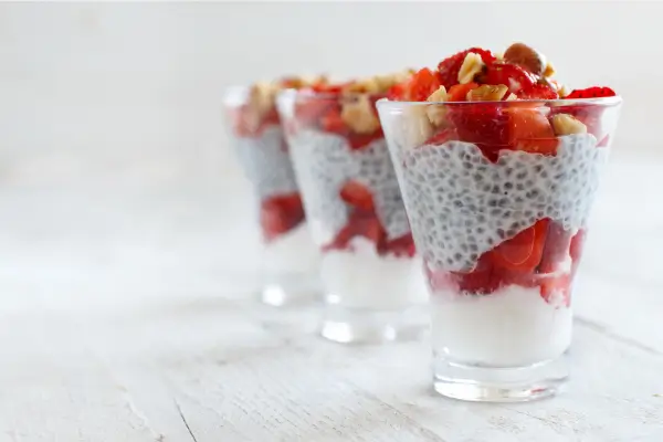 Pudim de chia (overnight)