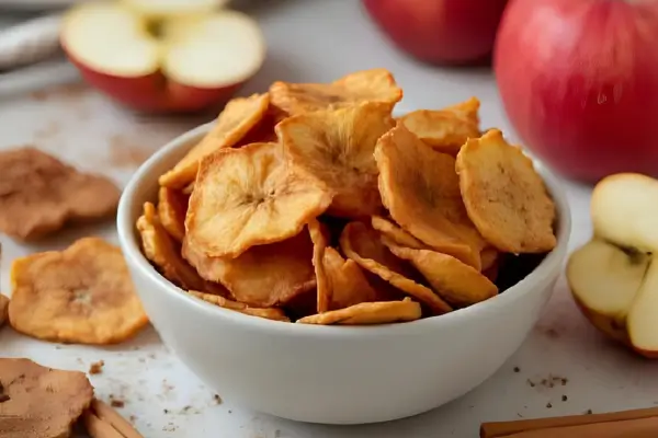 Chips de Maçã com Canela