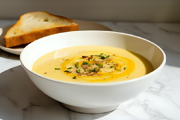 Sopa Detox de Alho com Limão