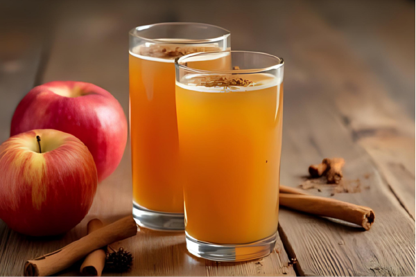 Suco Morno de Maçã com Especiarias