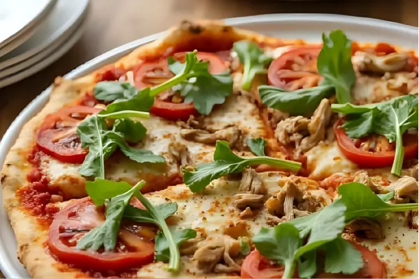 Pizza Integral com Molho Natural