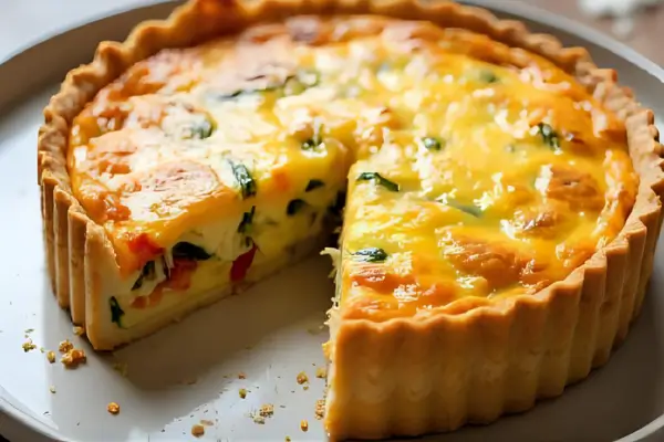 Quiche Fit de Legumes