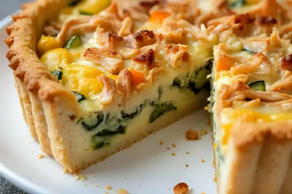 Receita de Quiche Fit de Legumes