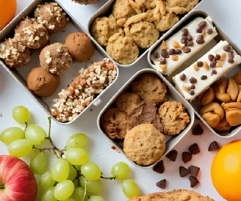 Snacks Doces e Nutritivos Para Levar na Bolsa