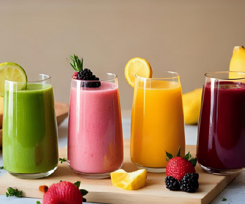 Sucos Detox para Limpar o Corpo de Forma Natural