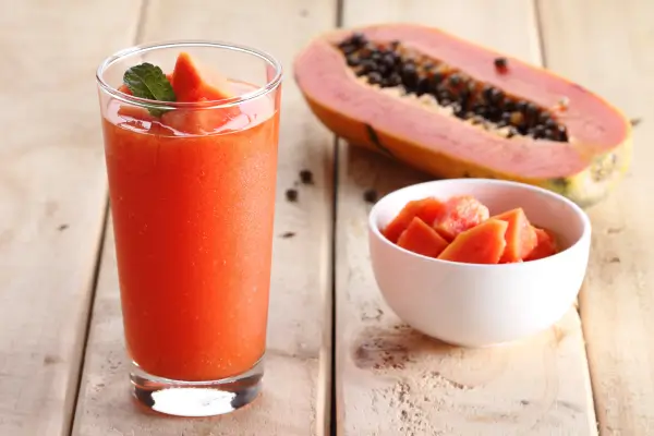 Vitamina de Mamão com Linhaça para Regular o Intestino