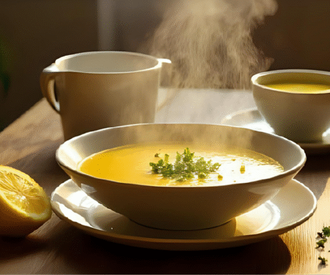 Sopa Detox de Alho com Limão