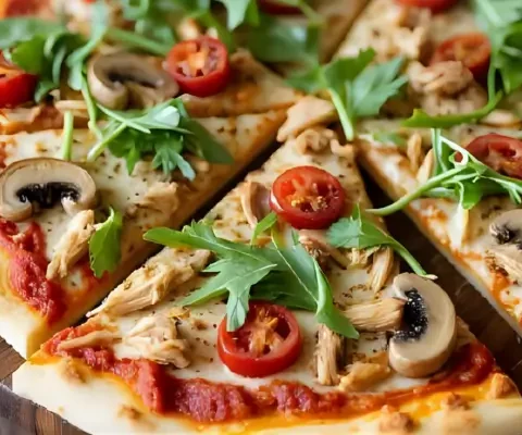 Pizza Integral com Molho Natural Receita Saudável, Saborosa e Fácil de Fazer