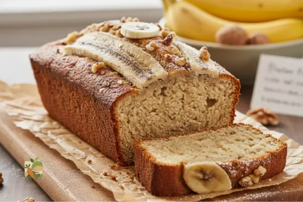 Pão de banana sem glúten