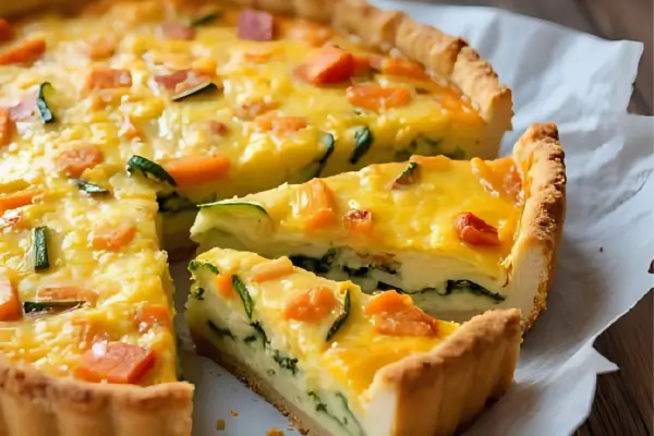 Receita de Quiche Fit de Legumes Leve, Saborosa e Fácil de Preparar